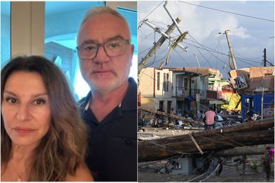 North London couple remain trapped in Jamaican hotel after 'apocalyptic' hurricane Melissa