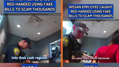 ‘There’s cameras in here’ Nissan worker gets confronted over shady register activity. Her explanation makes things worse