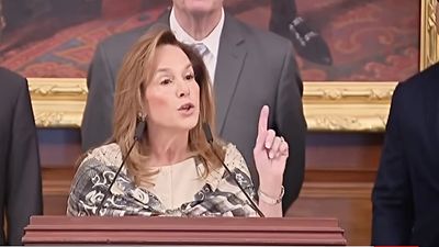 ‘We’re not in sixth grade anymore’: Rep. Lisa McClain tried to school Democrats when her own leader has been name-calling and dropping poop videos like a toddler