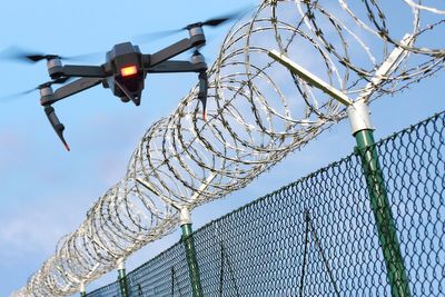 Prison drugs crisis hits ‘endemic’ levels as drone sightings soar 1,140 per cent