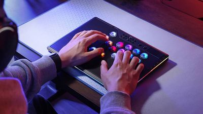 Corsair's new Tardis-looking controller argues that the joystick is on the way out