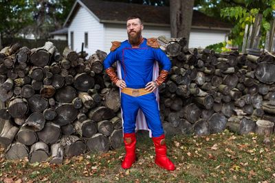 Experience: I dressed up as a superhero for Halloween – and then saved a man’s life