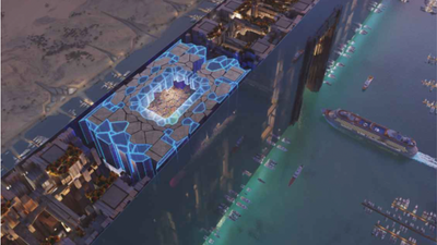 Football Fans Stunned by Saudi Arabia's 1,000ft-High 2034 World Cup Venue — But Is It Real or an AI Hoax?