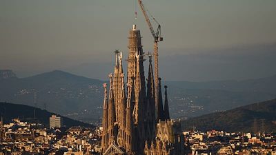 Spirit in the sky: Barcelona's Sagrada Família becomes the world's tallest church