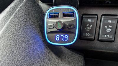 I added Bluetooth to my car with this FM transmitter for just $14 — and it's way better than I expected