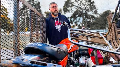 What Happens When You Find A Free Vintage Kawasaki In A Scrap Pile?