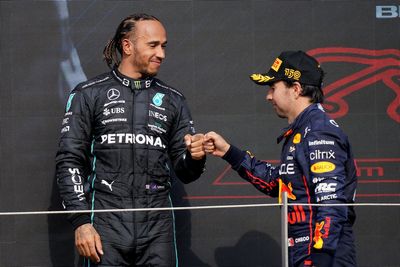 Sergio Perez claims Lewis Hamilton would not ‘survive’ as Max Verstappen’s Red Bull teammate