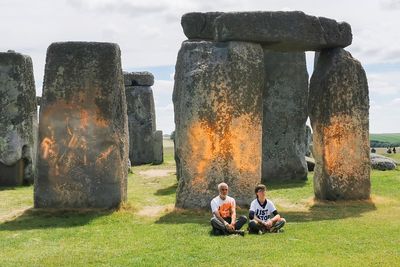 Just Stop Oil activists acquitted of Stonehenge criminal damage