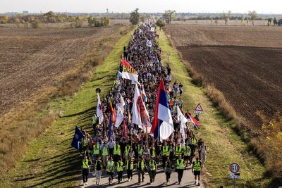 Protests and grief as Serbia marks anniversary of tragedy that killed 16. Here's what to know