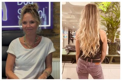 Charlie Brooks shows off two-stone weight loss at salon as she teases 'amazing' secret to her look