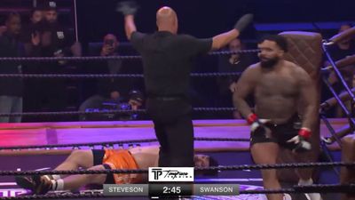 Former WWE and Olympic Wrestler Gable Steveson TKO’s Second Opponent in 13 Seconds