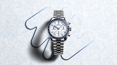 This special Omega made for the winter Olympics is ice cold