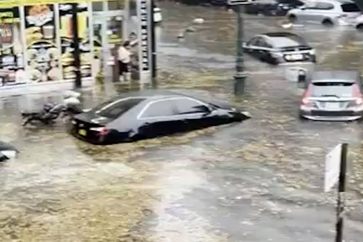 Parts of New York City under floodwater as torrential…