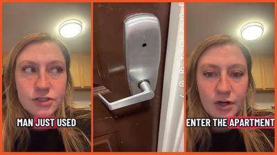 ‘Change the locks immediately!’: Woman working from home disturbed by strange man who somehow has a key to her apartment