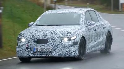 Mercedes-Benz E-Class EV Spy Video Proves a Styling Upgrade Is Imminent