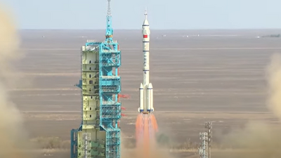 Watch China launch 3 astronauts toward its Tiangong space station today