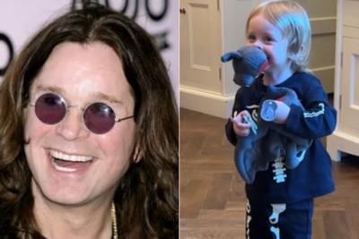 Kelly Osbourne’s son makes Halloween tribute to Ozzy by ‘biting off a bat’s head’