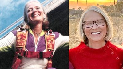 Skydiver falls 14,500 feet onto a pile of fire ants after her parachutes fail. Their venom ends up saving her life