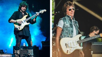 “He would always put himself down. I'd say, 'How is your latest record, Jeff?' And he'd go, 'Oh, it's a lot of rubbish'”: Ritchie Blackmore says that Jeff Beck was "always reaching for something he couldn't find"