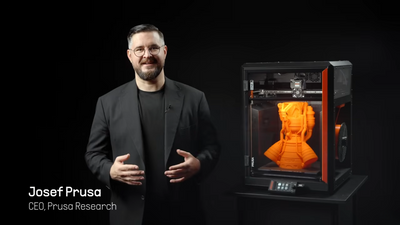 Prusa launches two new 3D printers, open source filament tags, and printable silicone at private event