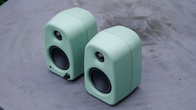I just tested the best desktop speakers I've heard in years — and they take up very little room