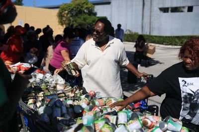 US food banks rush to stock supplies amid the Snap lapse: ‘We’re going to garner all the resources we can’