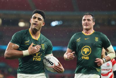 South Africa v Japan live: Feinberg-Mngomezulu inspires brilliant Springboks to big win at Wembley