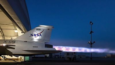 NASA’s supersonic jet completes first test flight