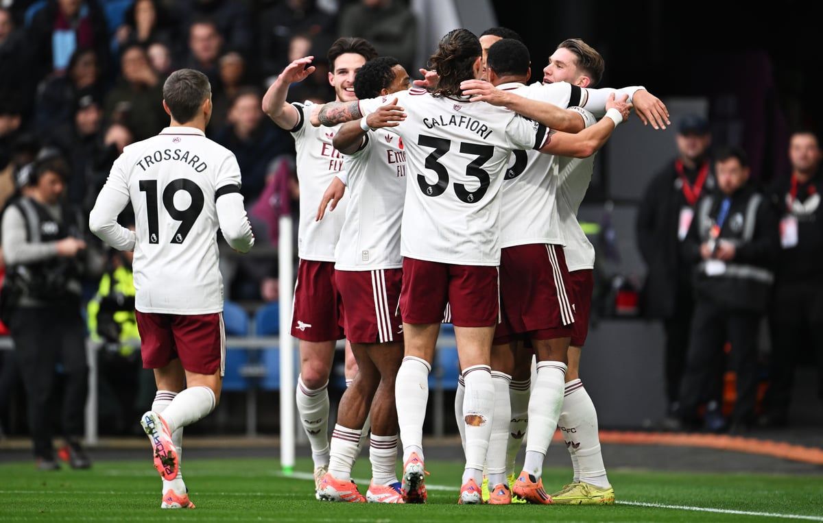 Burnley 0-2 Arsenal: Viktor Gyokeres and Declan Rice…