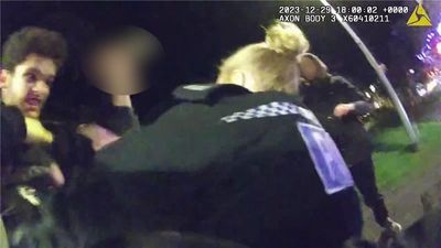 Police officer stabbed in her face like ‘a Scream horror film’ scene