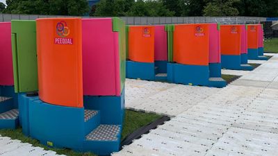 Mindful of pee and queues, women's urinals on the way