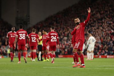 Liverpool 2-0 Aston Villa: Mohamed Salah writes himself into history books as Reds back to winning ways