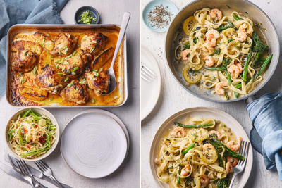 Quick, vibrant and full of flavour: 5 easy recipes - from fragrant butternut curry to lemony prawns