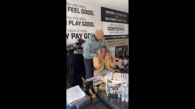 Shedeur Sanders Surprised Dad Deion With Sweet Family Visit During Browns’ Bye Week