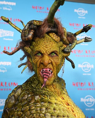Heidi Klum's Medusa Transformation for Halloween 2025 Is Her Most Terrifying Costume Yet
