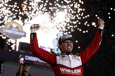 Jesse Love defeats Connor Zilisch to win 2025 NASCAR Xfinity title