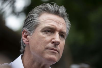 Gov. Newsom Joins Critics Calling DHS Border Video 'Fascist' After SS Look-Alike Claims Go Viral
