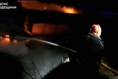 Russia blasts Ukraine’s power sources with drone blasts, killing 2 people