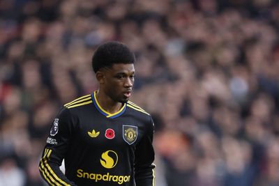 Amad Diallo frustrated as Man Utd only take point from Nottingham Forest