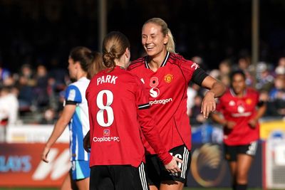 Man Utd see off Brighton to maintain unbeaten start to WSL season
