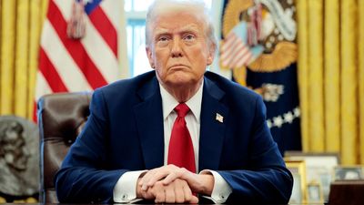 ‘Beyond parody’: Tone-deaf Donald Trump flaunts his new White House ‘marble shitter’ after withholding SNAP benefits for 42 million people