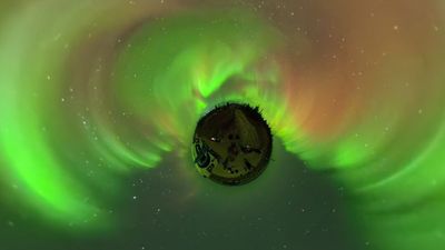 Are 360-degree cameras useful for astrophotography? I took one on a hunt for the Northern Lights to find out