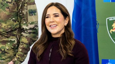 Queen Mary's flattering belt trick is a simple way to transform your winter knitwear