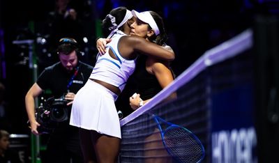 Coco Gauff’s serving troubles return in WTA Finals defeat against Pegula