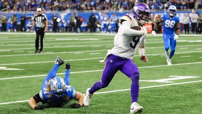 J.J. McCarthy Fought Back Tears in Postgame Presser After Vikings' Win vs. Lions
