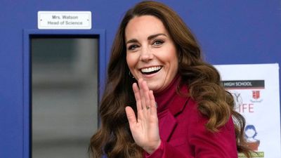 Kate Middleton's blackcurrant sorbet knit was a mood-boosting jumper and this 2025 Boden alternative is on my winter wish-list