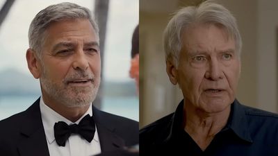 George Clooney Reveals The Wild Dream He Had About Harrison Ford, And A Hot Tub Was Involved