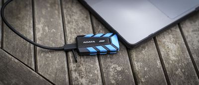 The Adata SD820 proved resilient for my drop and dunk tests, making it a great storage option for use in the field