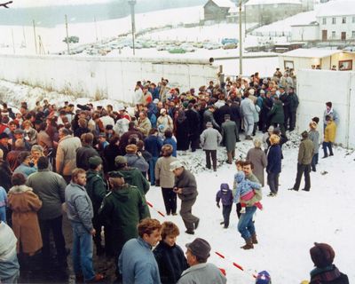 Big trouble in ‘Little Berlin’: the tiny hamlet split in two by the cold war