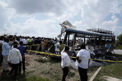 Horror as concrete truck hits commuter bus, killing at least 20